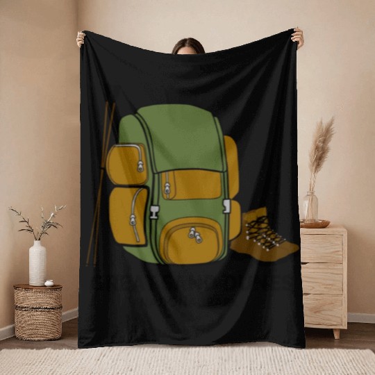 Great Sand Dunes National Park Backpack Throw Blankets