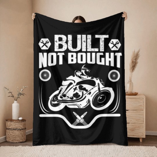 Built Not Bought Throw Blankets