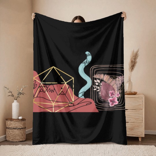 Keep it simple Throw Blankets