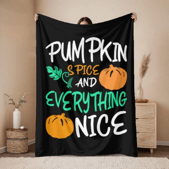 Autumn Throw Blankets