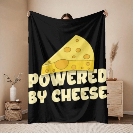 Gouda Cheese Slices charcuterie cheese board Throw Blankets