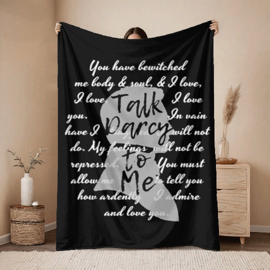 Jane Austen Throw Blankets English Teacher Gifts Librarian