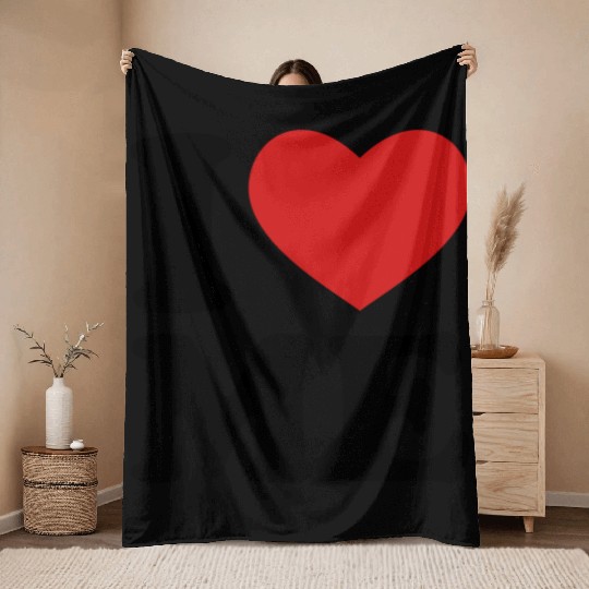 I Love Me Throw Blankets