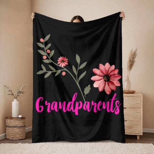 We Will Soon Become Grandparents, Be Grandparents Throw Blankets