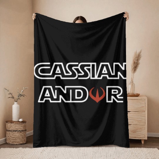 CASSIAN ANDOR Throw Blankets