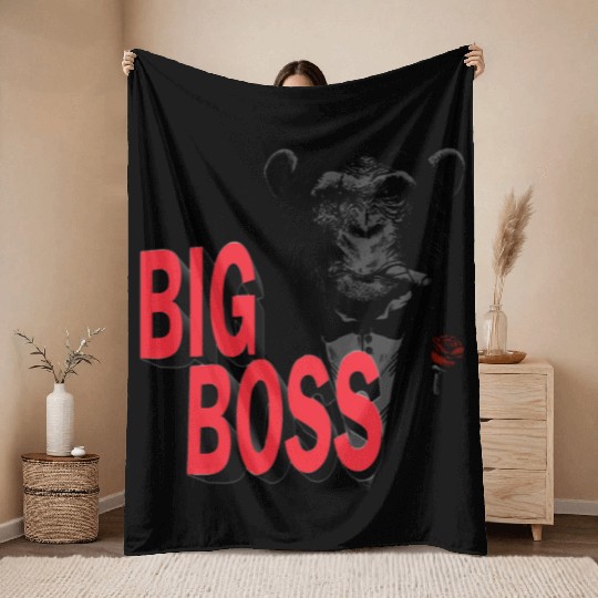 Big Boss Throw Blankets for Sale