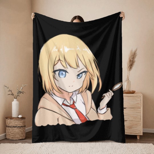 Amelia Watson Throw Blankets