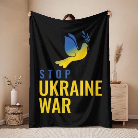 Ukraine Throw Blankets