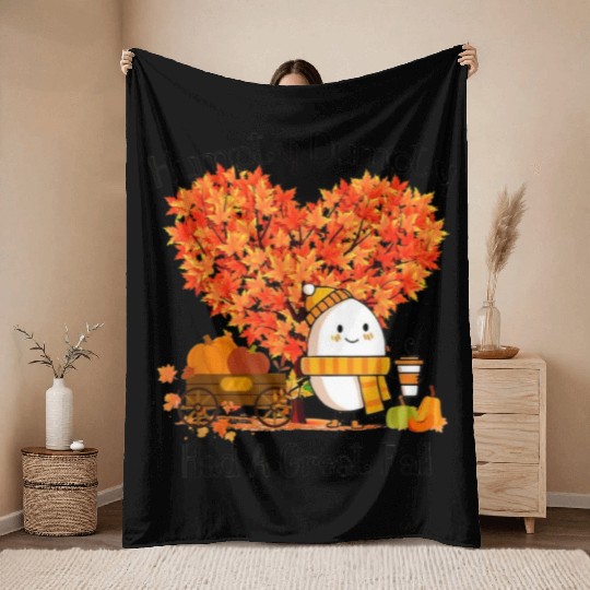 Humpty Dumpty Had A Great Fall Throw Blankets