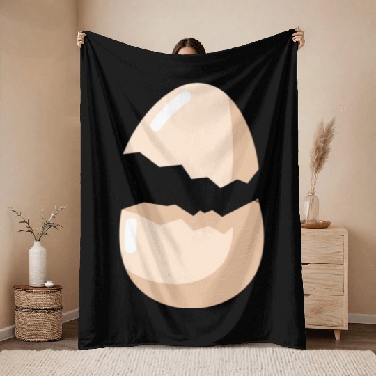 Easter Egg Notary Throw Blankets
