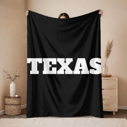 TEXAS Throw Blankets