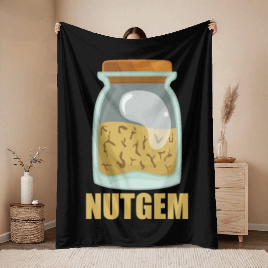 Nutgem Spice Flavor Food Cooking Throw Blankets