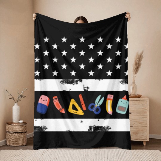 Daycare Teacher Throw Blankets