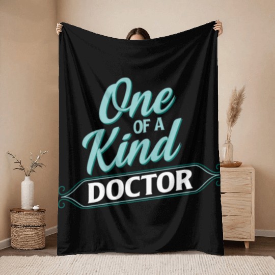 Doctor Unique Medic Throw Blankets