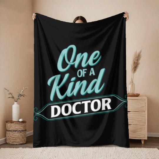 Doctor Unique Medic Throw Blankets