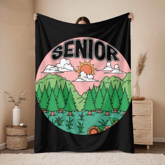 Graduation Throw Blankets, Senior Class Of 2023 Gift End