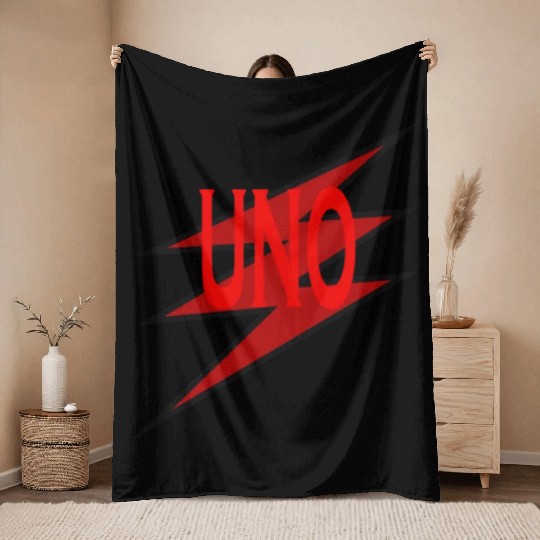 uno Throw Blankets