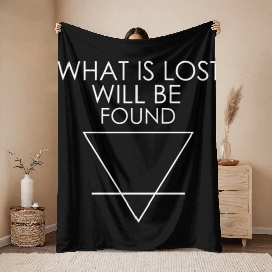 1899 Mystery Series Film Triangle Movie Design Throw Blankets