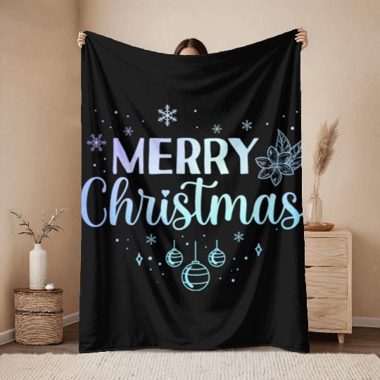 Pastel Xmas Lover Christmas Holidays Throw Blankets