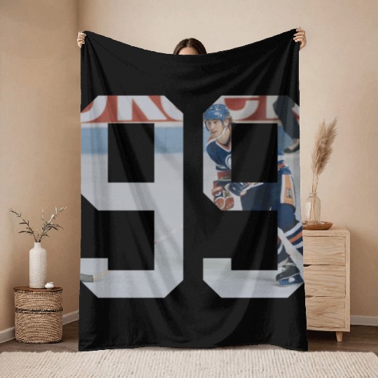 99 The Great One Tri blend Throw Blankets