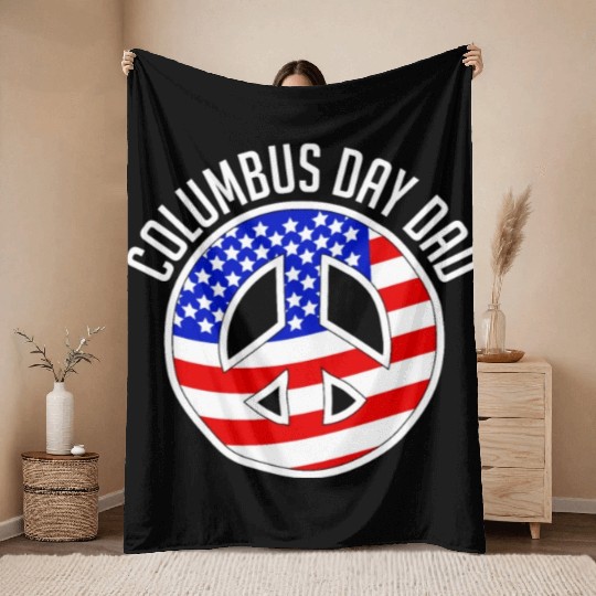 Columbus Day 1492 Throw Blankets