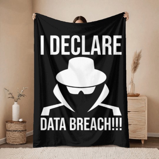 Cybersecurity Computer Security Cyber Security Throw Blankets