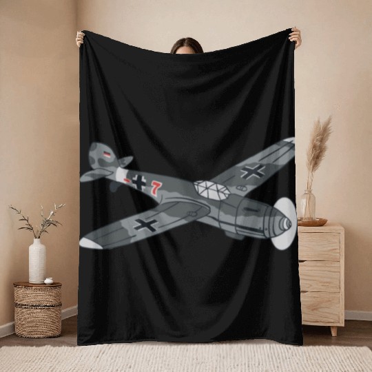 War-fighter jet plane War-fighter jet plane inspir Throw Blankets