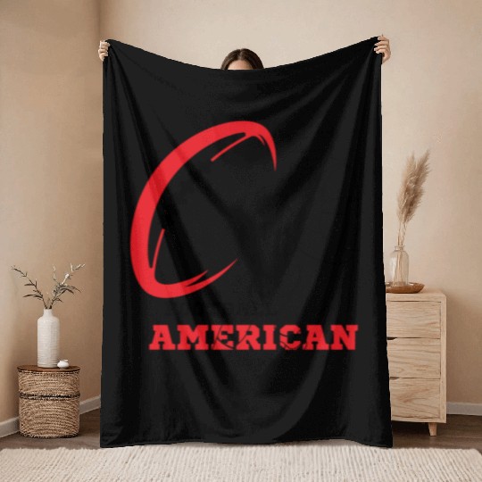 American Football Game Day Throw Blankets, Football Throw Blankets