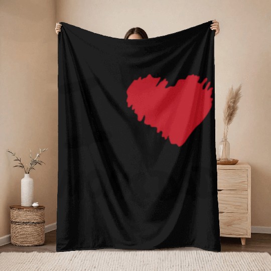 I love mom and dad Throw Blankets