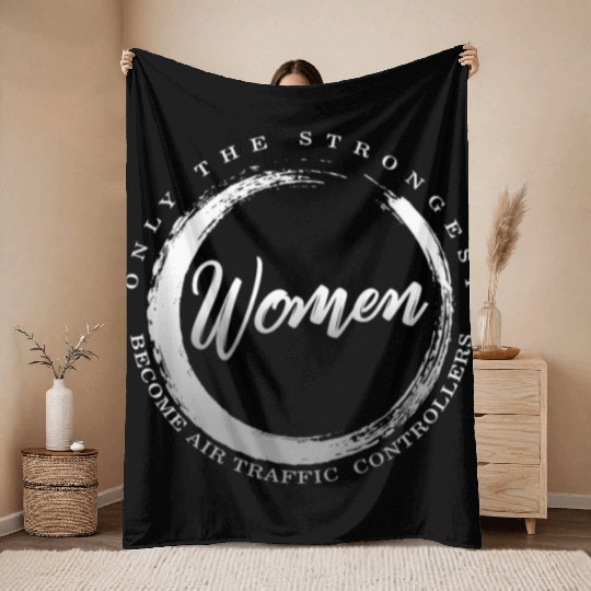 Pilot Throw Blankets, Strongest Women Become Air Traffic