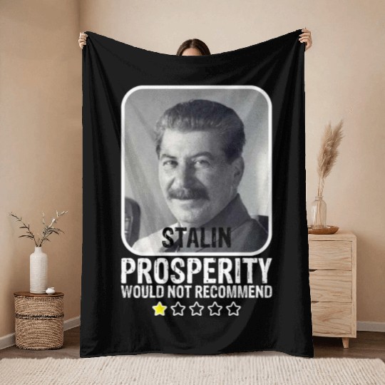 Prosperity Would Not Recommend Anti Communist Throw Blankets