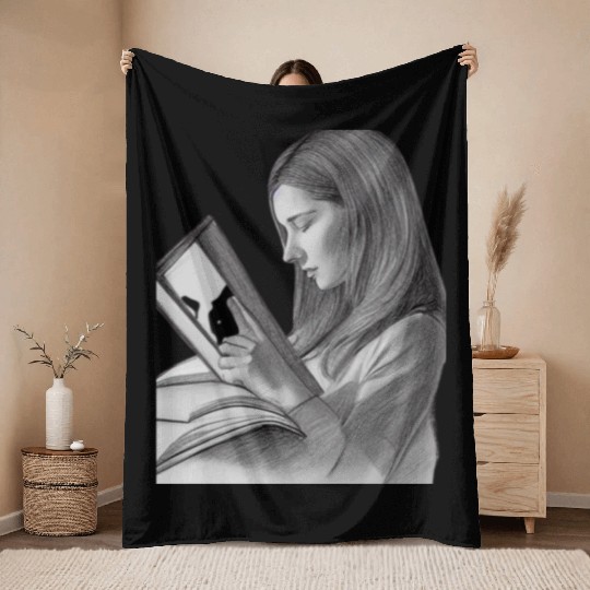 book club ,book lover Throw Blankets