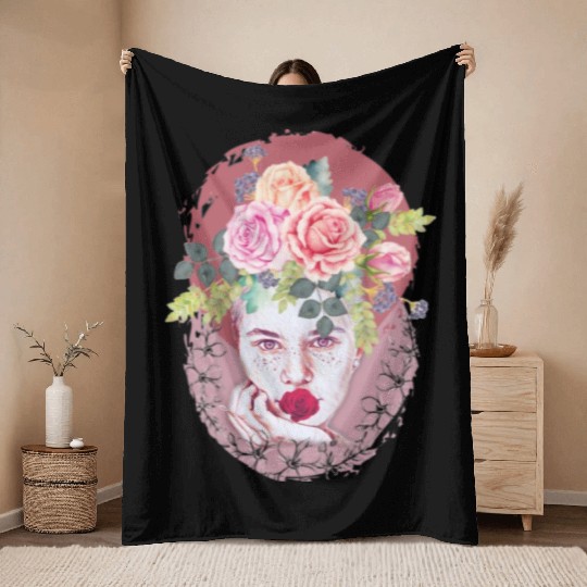 wanderlust 1 Throw Blankets