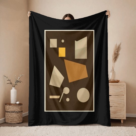Chocolate Espresso Candy Bar Throw Blankets