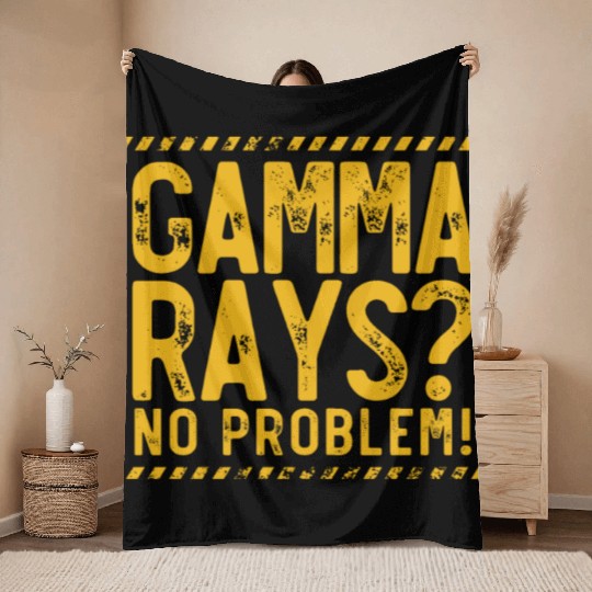 Nuclear Engineer, nuclear, science Throw Blankets