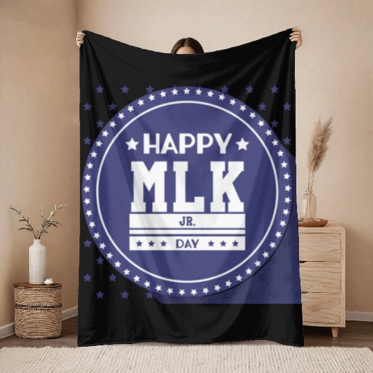 Martin Luther king jr. day Throw Blankets