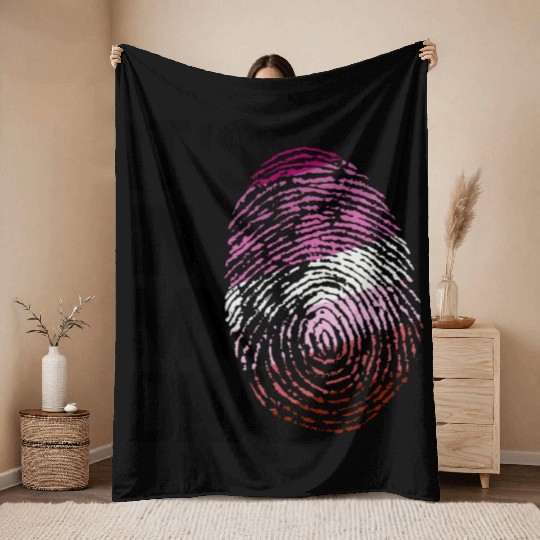 LGBTQ Love in my DNA Throw Blankets