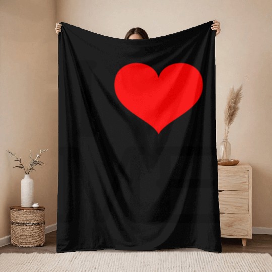 I Love Me Throw Blankets