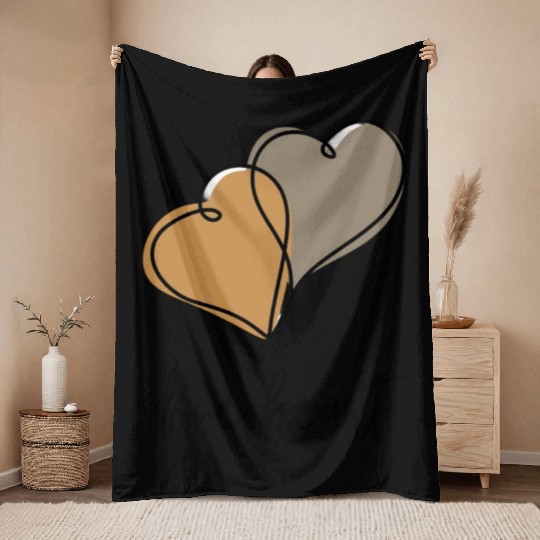 HAPPY VALENTINE DAY❤❤ Throw Blankets