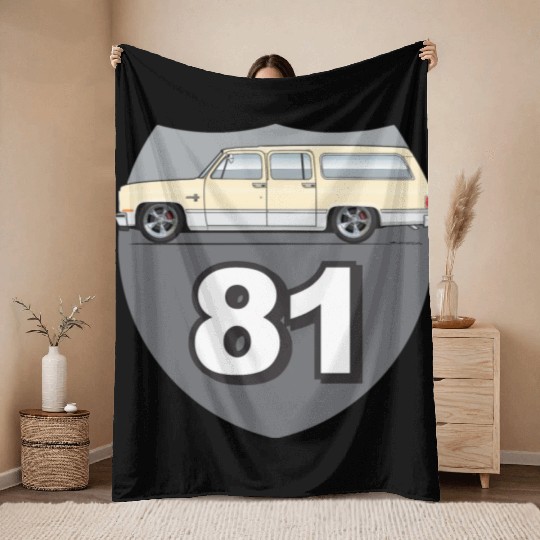 81 Santa Fe Tan Throw Blankets
