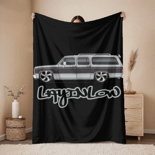 layinlow Light Silver Throw Blankets