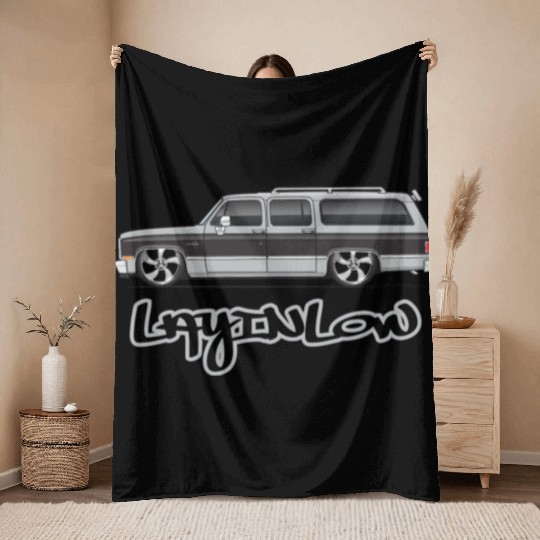layinlow Light Silver Throw Blankets