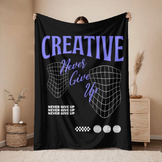 Creative Streetwear Throw Blankets