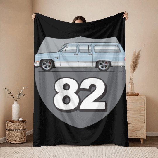 82 Light Blue Throw Blankets