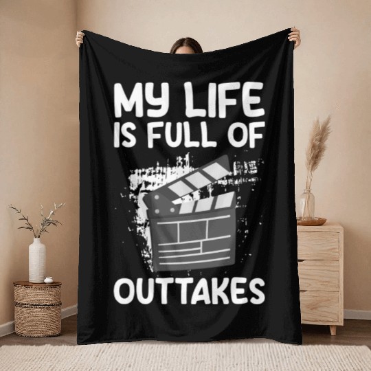 Actor Rehearsal Play Drama Club Throw Blankets