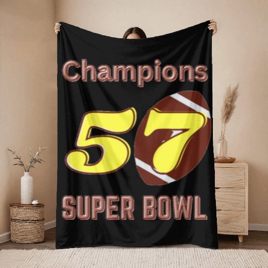 Super Bowl 57 champions Classic Throw Blankets