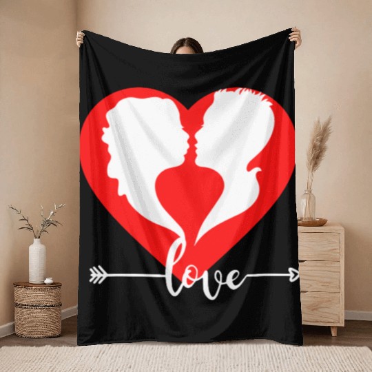 Idée cadeaux Couples, relationship, Lovers Throw Blankets