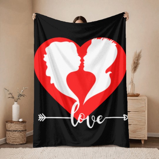 Idée cadeaux Couples, relationship, Lovers Throw Blankets