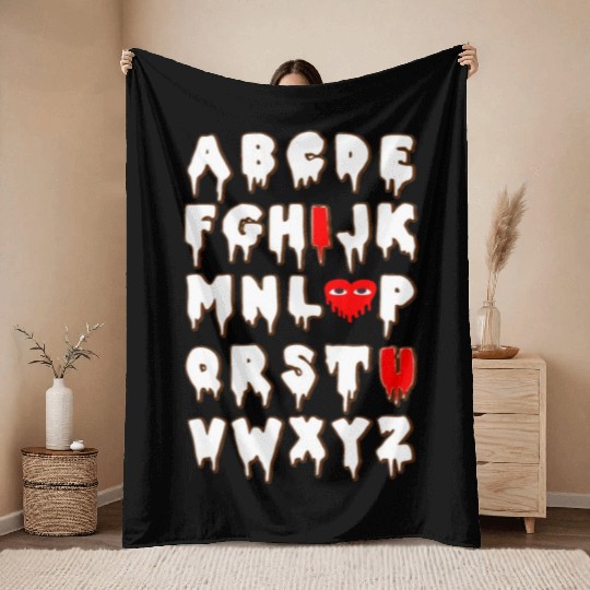 i love you Throw Blankets