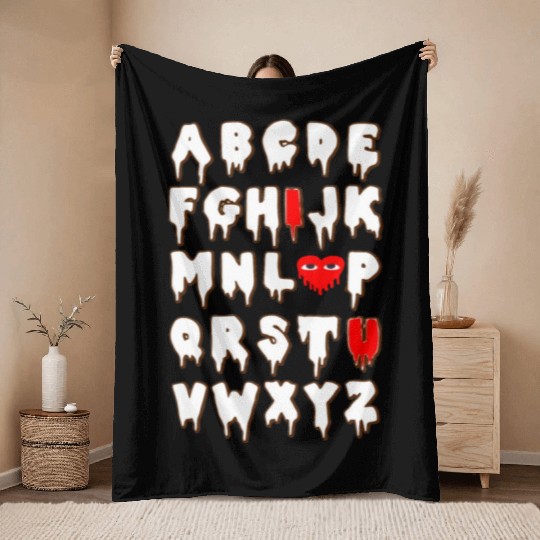 i love you Throw Blankets